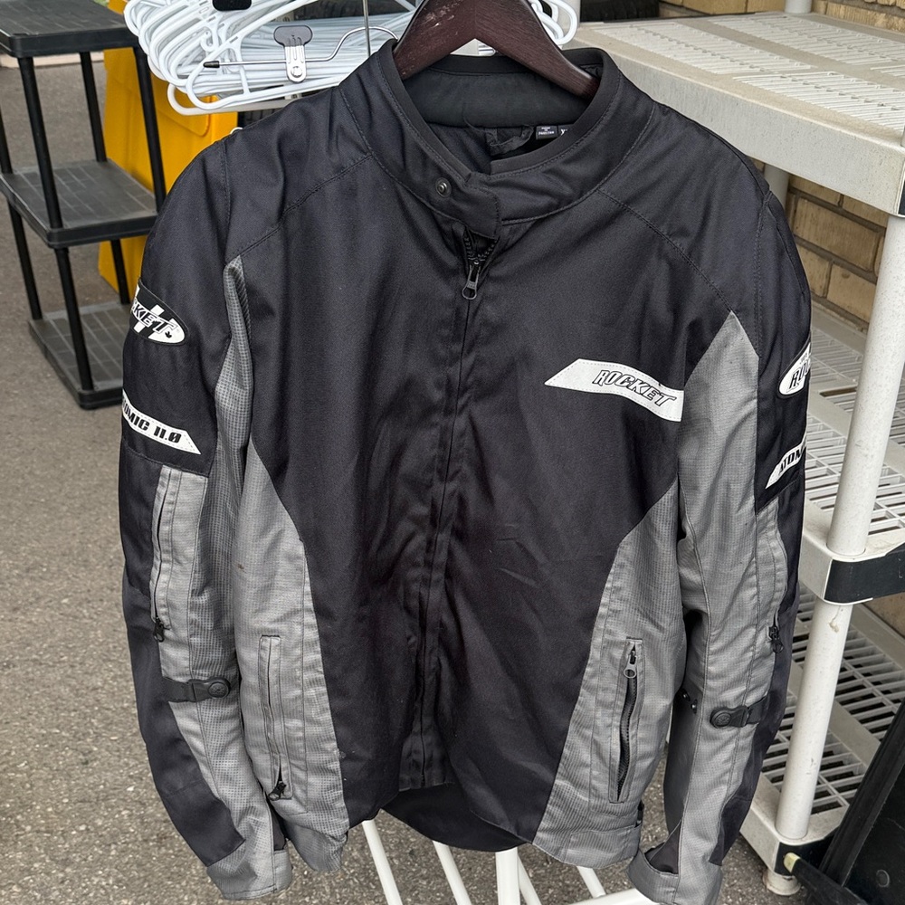 Joe Rocket Black and Gray Performance Jacket